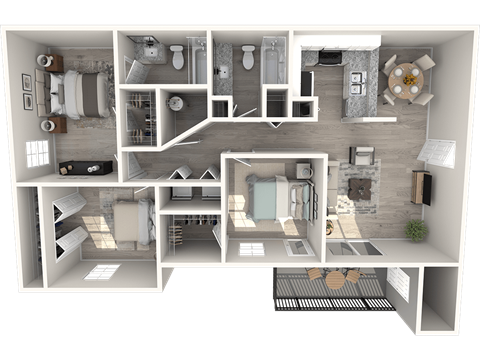 The Camilla Floor Plan at Saddleworth Green, Ocala, 34474